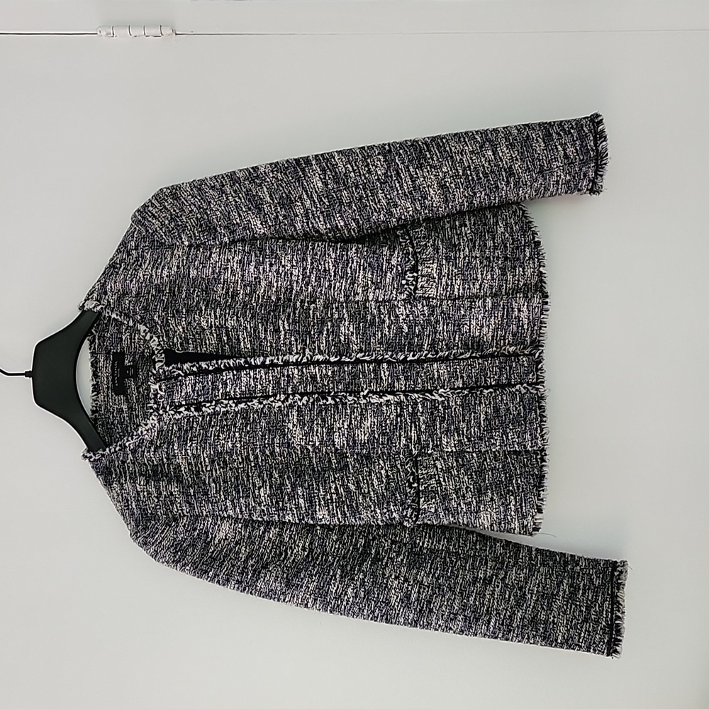 ANN TAYLOR,  crop jacket, 6P
